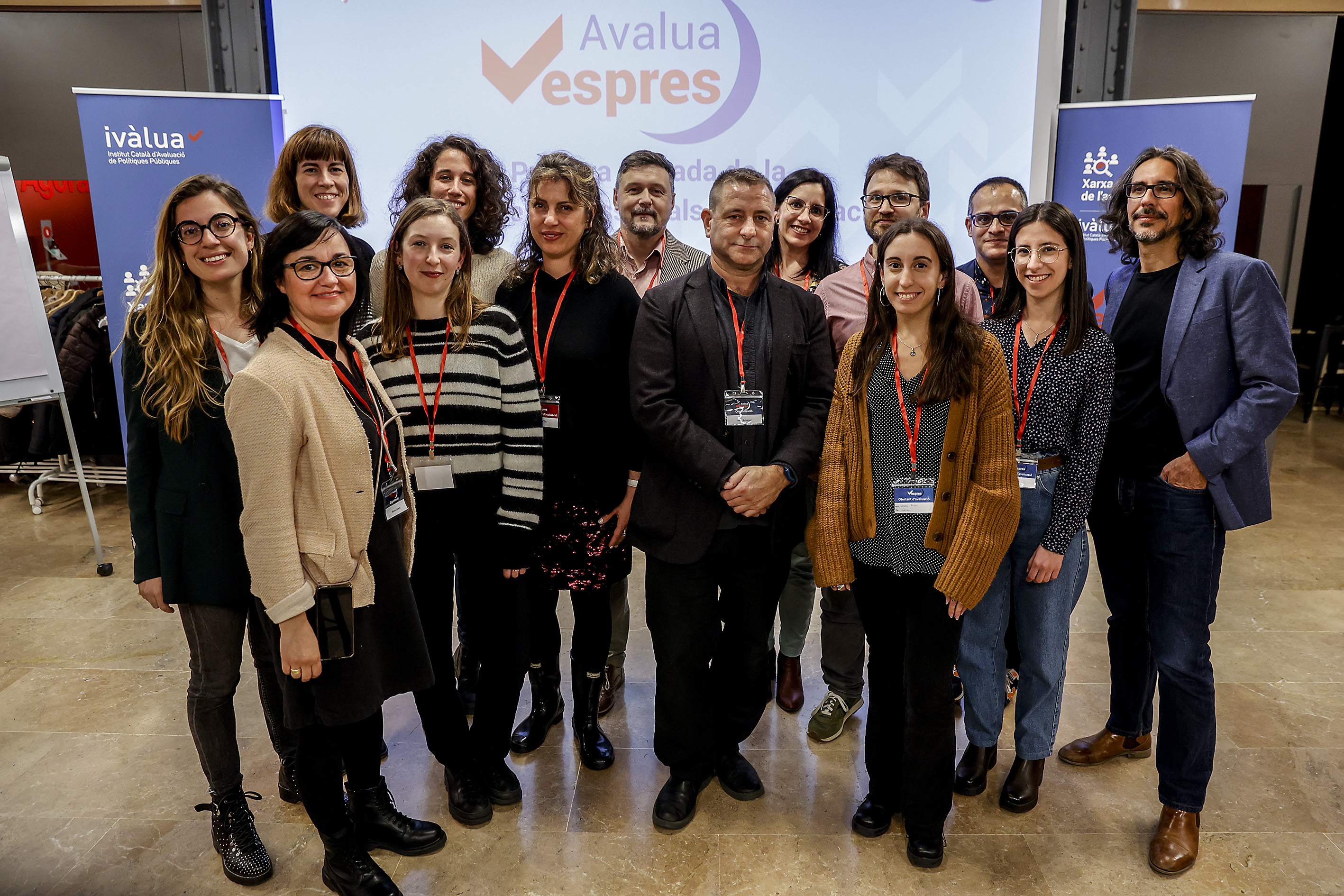 Equip Ivàlua als AvaluaVespres