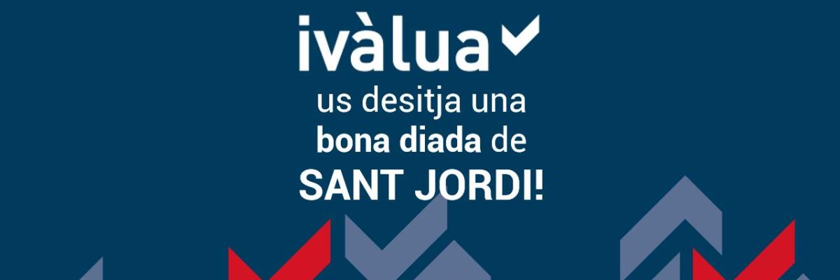Bànner Sant Jordi Ivàlua 2026